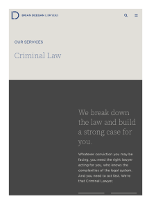 Top Criminal Lawyers Adelaide