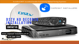 Accredited DSTV Accredited Installer Guaranteeing Optimal Viewing Experience