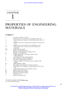 machine design databook