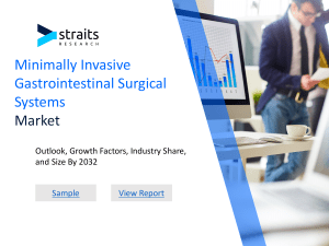 Minimally Invasive Gastrointestinal Surgical Systems market