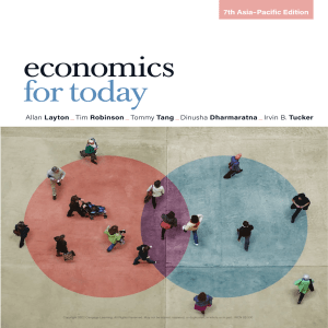 Economics for Today 7th Asia-Pacific Edition