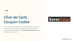 Clive-de-Carle-Coupon-Codes