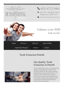 Tooth Extraction Penrith