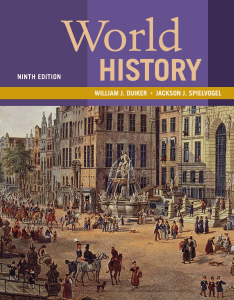 World History Textbook, Ninth Edition