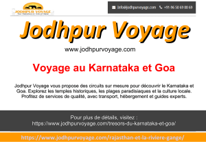 Voyage au Karnataka et Goa-Jodhpur Voyage