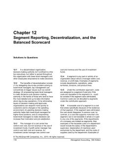 Chapter 12 Segment -Balance Scorecard pdf