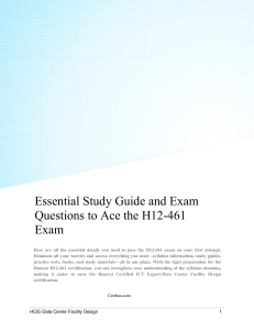 Essential Study Guide and Exam Questions to Ace the H12-461 Exam