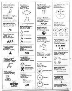 north american mfg identification markings- Structural Steel