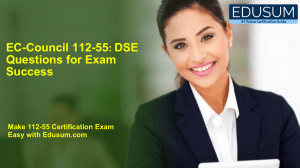 EC-Council 112-55: DSE Questions for Exam Success