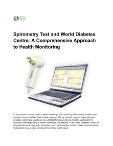 Spirometry Test 
