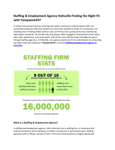 Staffing & Employment Agency Holtsville