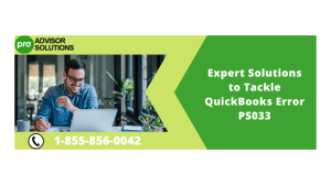 QuickBooks Error PS033 How to Fix This Payroll Update Issue