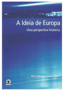 A Ideia de Europa. Uma perspectiva histórica(completo