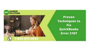 QuickBooks Error 2107 Troubleshooting Payroll Processing Issues