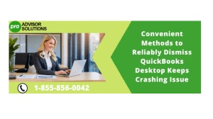 How to Fix QuickBooks Desktop Keeps Crashing Issue Quickly