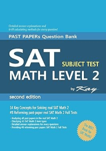 AMAZING BOOK PAST PAPER Question Bank SAT subject test math level 2 second edition sat math 2 