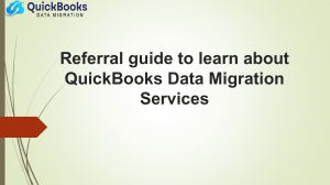 QuickBooks Data Migration Services: A Complete Guide for Seamless Transfer