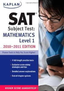 AMAZING BOOK Kaplan SAT Subject Test Mathematics Level 1 2010 2011 Edition