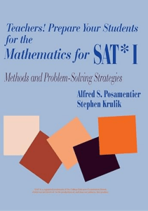 BEST BOOK Teachers Prepare Your Students for the Mathematics for SAT I Methods and Problem 