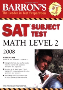 REVIEW Barron s SAT Subject Test Math Level 2 8th Edition