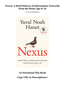 [Download] Nexus: A Brief History of Information Networks from the Stone Age to AI As Kindle *Author : Yuval Noah Harari