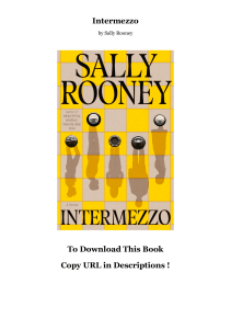 Dwnloads Intermezzo As AZW *Author : Sally Rooney