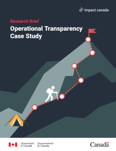 Impact Canada: Operational Transparency Case Study (Vaccine intentions among unvaccinated Canadians) (2024)