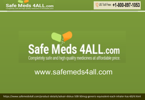 Buy Generic Advair Diskus 50050mcg Online