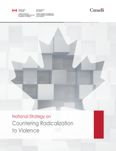 National Strategy on Countering Radicalization to Violence (Government of Canada, 2018)