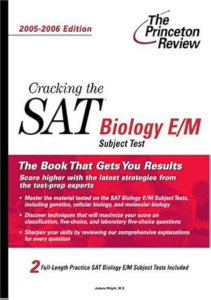 BEST BOOK Cracking the SAT Biology E M Subject Test 2005 2006 Edition College Test Prep 