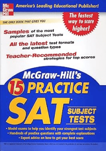 READING McGraw Hill s 15 Practice SAT Subject Tests