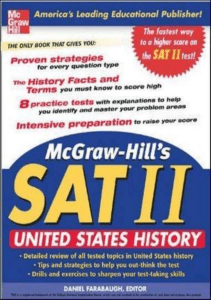 AMAZING BOOK McGraw Hill s SAT Subject Test United States History McGraw Hill Education SAT 