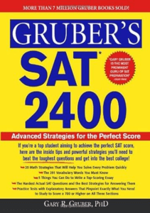 THE BOOK Gruber s SAT 2400 Inside Strategies to Outsmart the Toughest Questions and Achieve the 