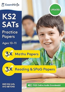 KS2 SATs Practice Papers  Pack 1 English Reading SPaG Maths Inc Answers Audio New 