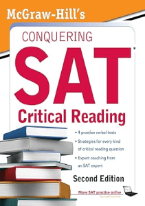 THE BOOK McGraw Hill s Conquering SAT Critical Reading