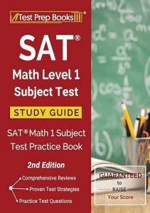 PDF SAT Math Level 1 Subject Test Study Guide SAT Math 1 Subject Test Practice Book 2nd Edition 