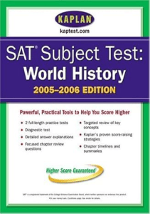 SAT Subject Tests World History 2005 2006