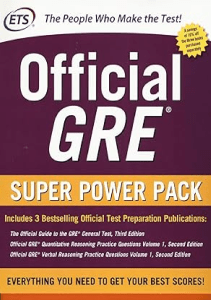 BEST BOOK Official GRE Super Power Pack Second Edition