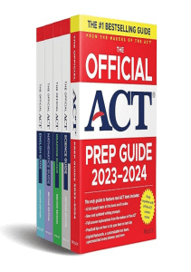 DOWNLOAD The Official ACT Prep Subject Guides 2023 2024 Complete Set Includes The Official ACT 