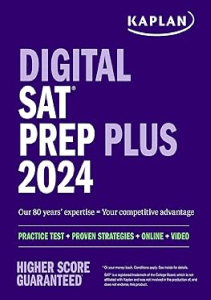 AMAZING BOOK Digital SAT Prep Plus 2024 Prep Book 1 Realistic Full Length Practice Test 700 