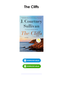 (Download) The Cliffs By J. Courtney Sullivan