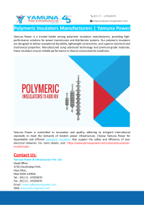 Polymeric Insulators Manufacturers