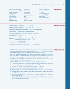 Risk, Return, and Historical Record: Finance Chapter