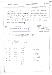 Assignment analytical