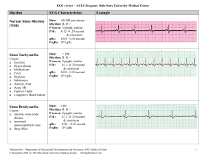 EKG Flash Chart PATHO