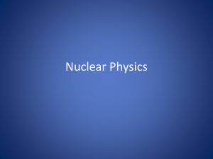 2 Nuclear Physics PHYSICS