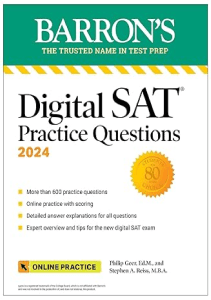 READING Digital SAT Practice Questions 2024 More than 600 Practice Exercises for the New 