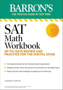 READING SAT Math Workbook Up to Date Practice for the Digital Exam Barron s SAT Prep 