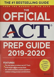 The Official ACT Prep Guide 2019 2020  Book  5 Practice Tests  Bonus Online Content 