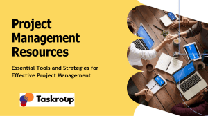 Taskroup - Project Management Resources